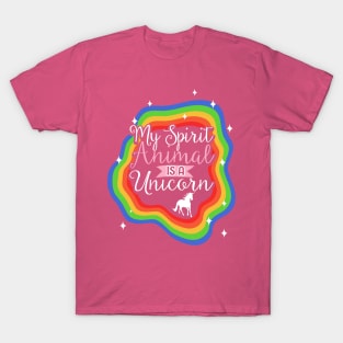 My Spirit Animal Is A Unicorn T-Shirt